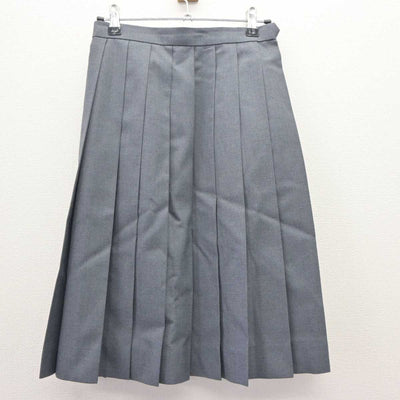 【中古】東京都 上野学園中学校 女子制服 2点 (ニット・スカート) sf063529