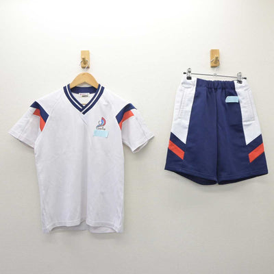 【中古】茨城県 新利根中学校  女子制服 2点 (体操服 上・体操服 下) sf063572