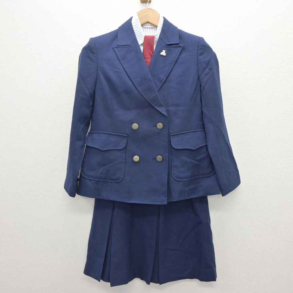 【中古】熊本県 熊本学園大学付属高等学校 女子制服 5点 (ブレザー・シャツ・スカート) sf063580 | 中古制服通販パレイド