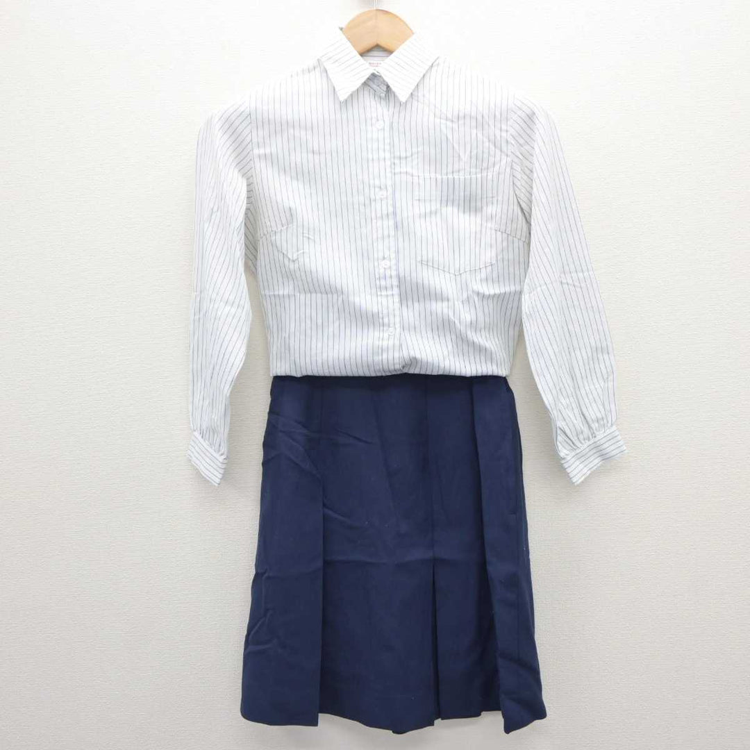 中古】熊本県 熊本学園大学付属高等学校 女子制服 2点 (シャツ・スカート) sf063581 | 中古制服通販パレイド