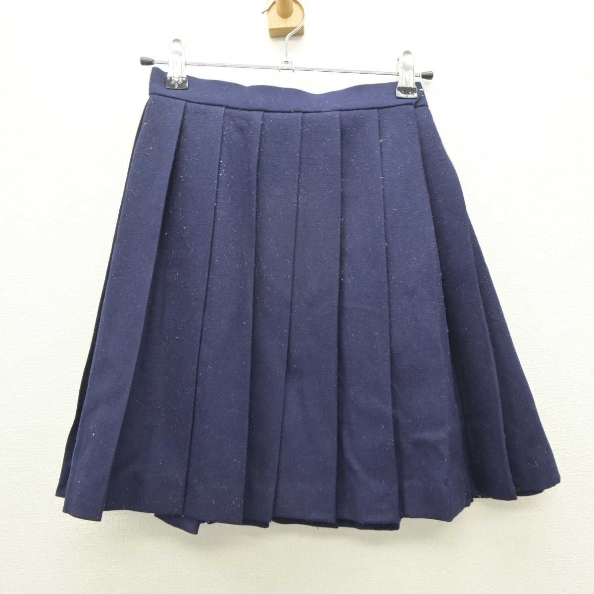 【中古】神奈川県 大和西高等学校 女子制服 4点 (ブレザー・シャツ・スカート) sf063584