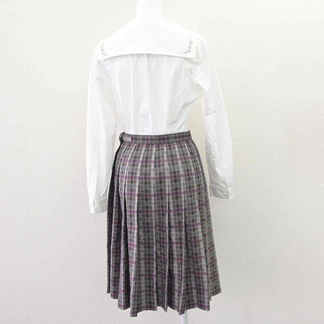 中古】愛知県 名城大学附属高等学校 女子制服 4点 (ブレザー・ニット・セーラー服・スカート) sf063587 | 中古制服通販パレイド