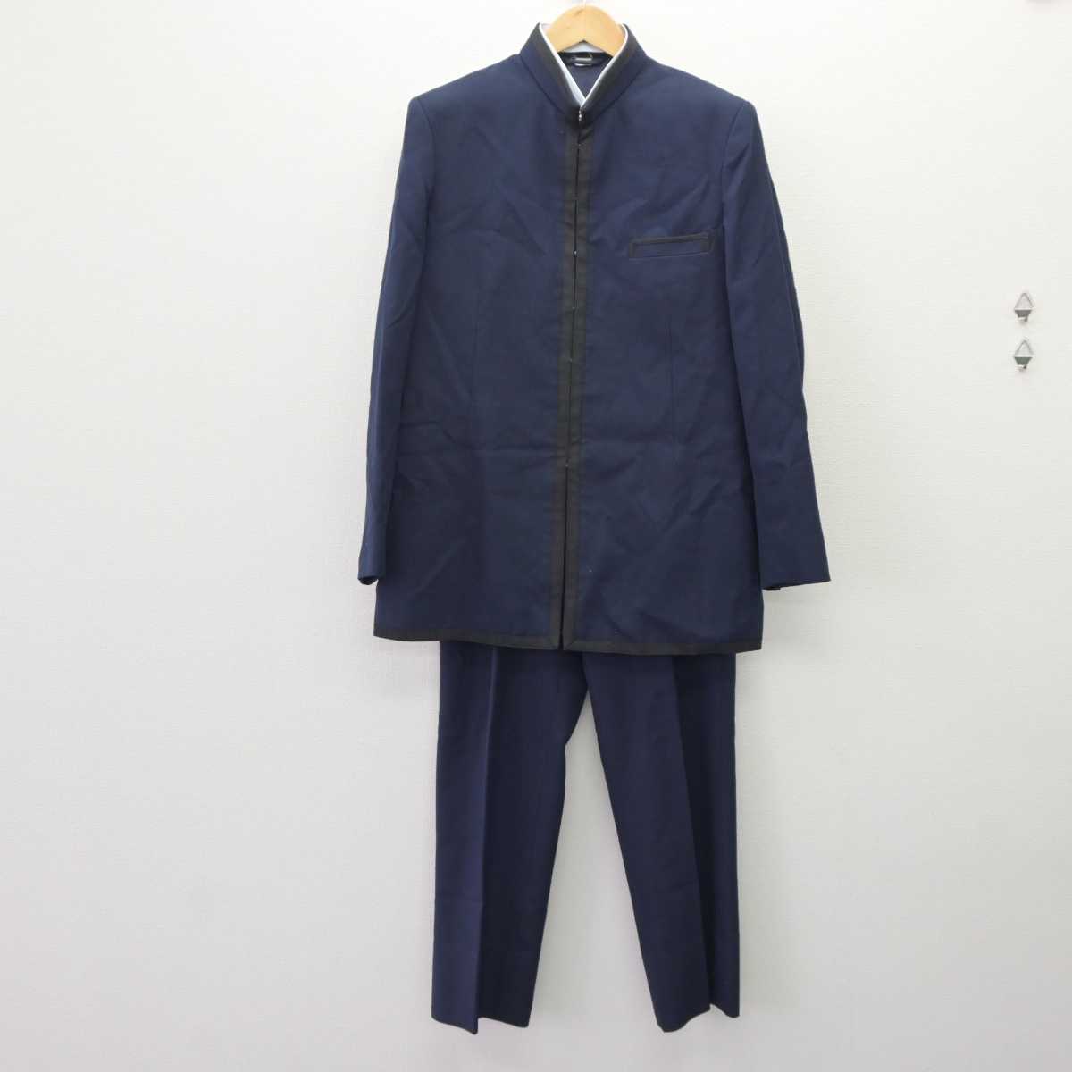 【中古】東京都 成蹊高等学校 男子制服 3点 (学ラン・ズボン・ズボン) sf063588