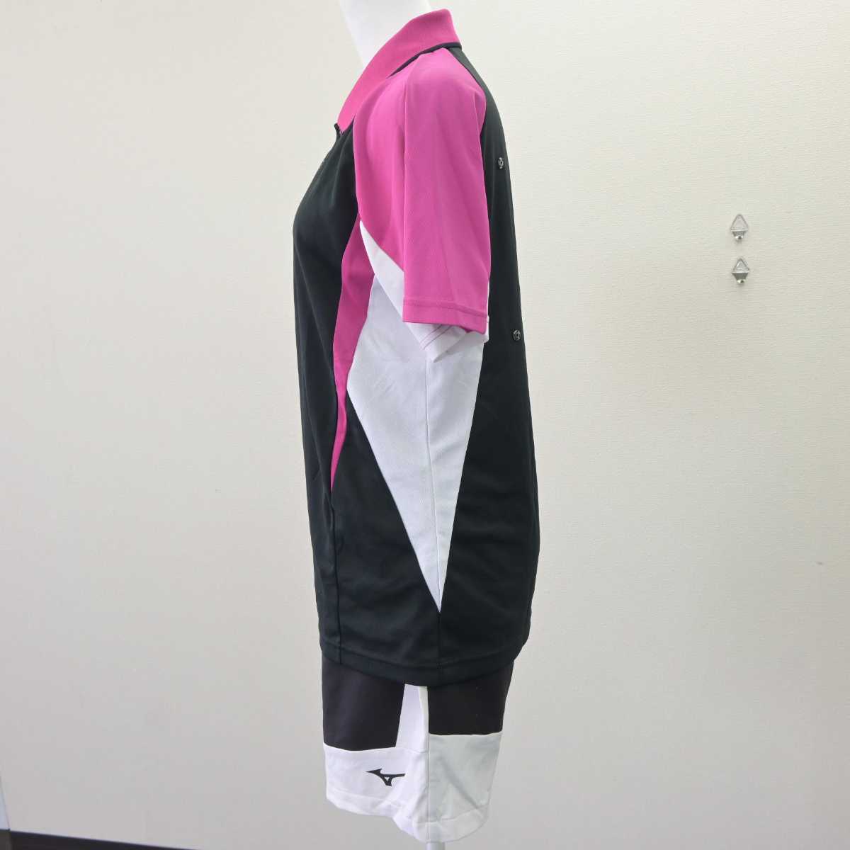 【中古】岐阜県 関市立桜ヶ丘中学校/テニス部ユニフォーム 女子制服 2点 (部活ユニフォーム 上・部活ユニフォーム 下) sf063593