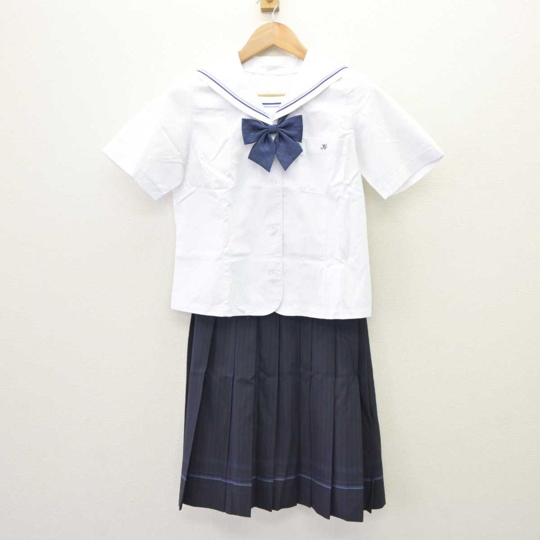 中古】岡山県 倉敷高等学校 女子制服 3点 (セーラー服・スカート) sf063599 | 中古制服通販パレイド