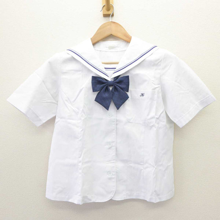 中古】岡山県 倉敷高等学校 女子制服 3点 (セーラー服・スカート) sf063599 | 中古制服通販パレイド