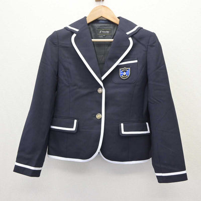 【中古】兵庫県 N高等学校 女子制服 3点 (セーラー服・スカート) sf063636