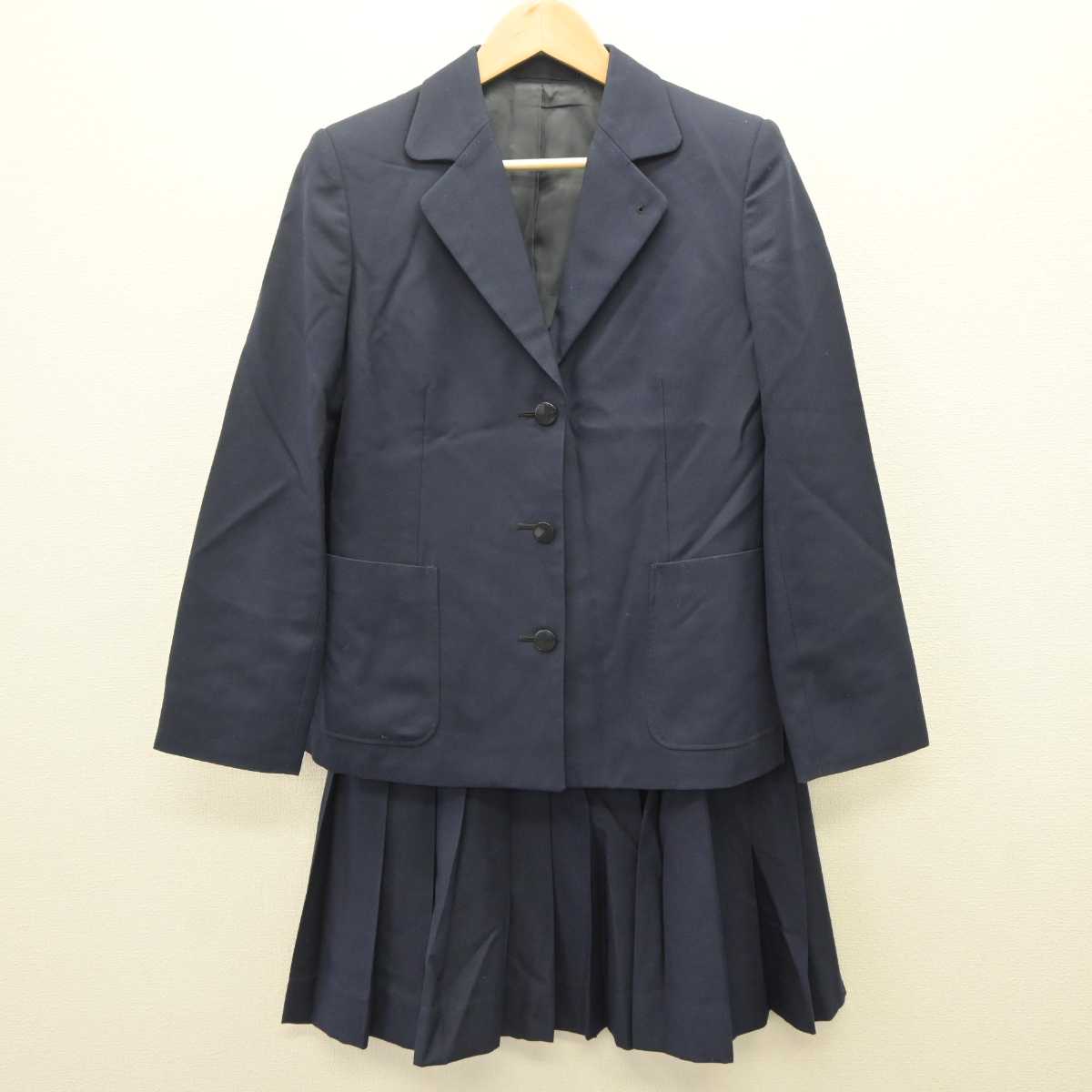 【中古】神奈川県 西湘高等学校 女子制服 3点 (ブレザー・スカート) sf063641