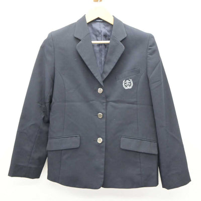 【中古】滋賀県 甲西高等学校 女子制服 5点 (ブレザー・スカート) sf063642