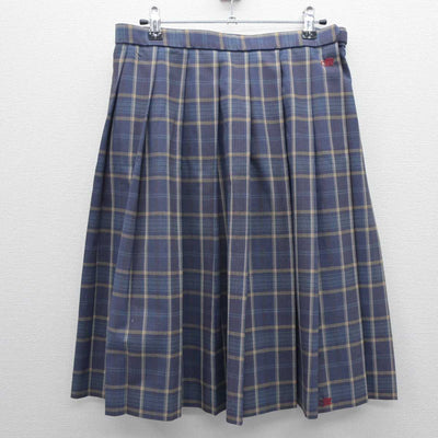 【中古】群馬県 前橋高等学校 女子制服 2点 (シャツ・スカート) sf063661