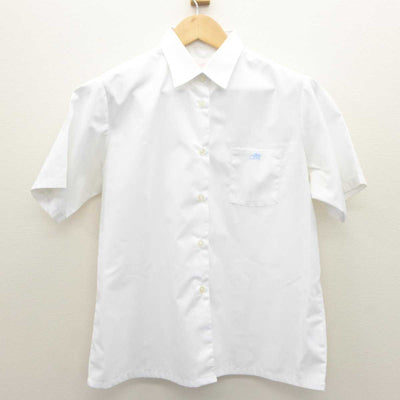 【中古】群馬県 前橋高等学校 女子制服 2点 (ニットベスト・シャツ) sf063662