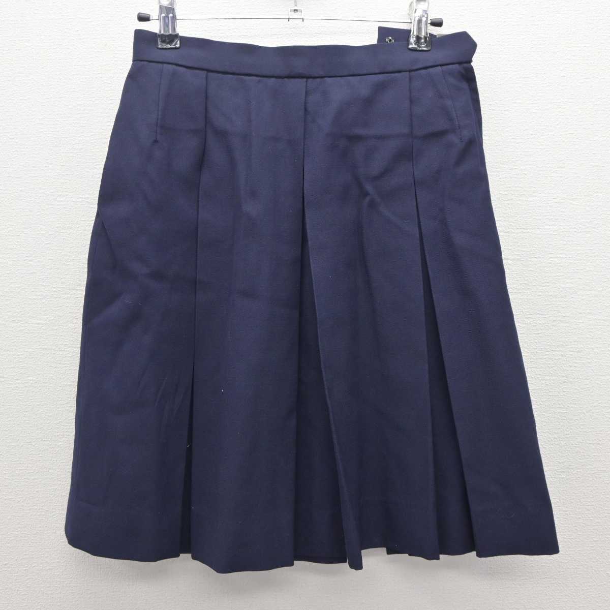 【中古】埼玉県 本庄西中学校 女子制服 3点 (ブレザー・ベスト・スカート) sf063663