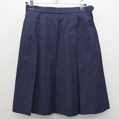 【中古】埼玉県 本庄西中学校 女子制服 2点 (ベスト・スカート) sf063665