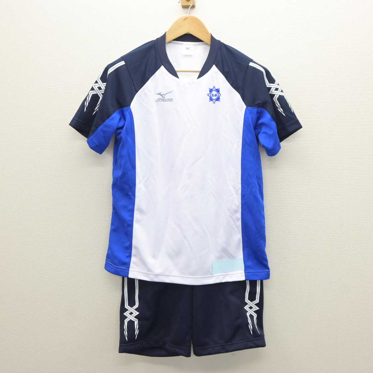 【中古】東京都 駒場学園高等学校 女子制服 2点 (体操服 上・体操服 下) sf063677