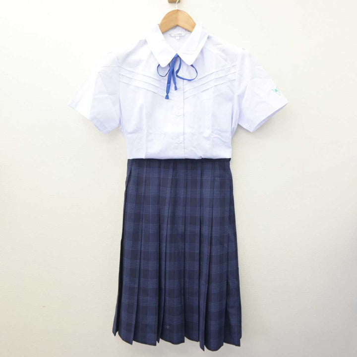 中古】鹿児島県 錦江湾高等学校 女子制服 5点 (シャツ・シャツ