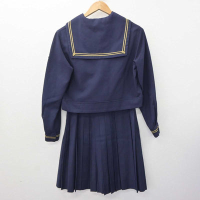 【中古】東京都 東洋英和女学院高等部 女子制服 3点 (セーラー服・スカート) sf063695