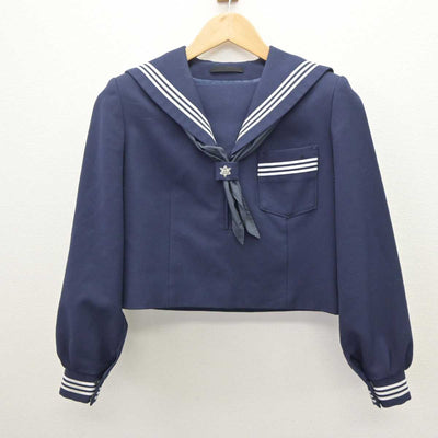 【中古】静岡県 伊東市立南中学校 女子制服 3点 (セーラー服・スカート) sf063701