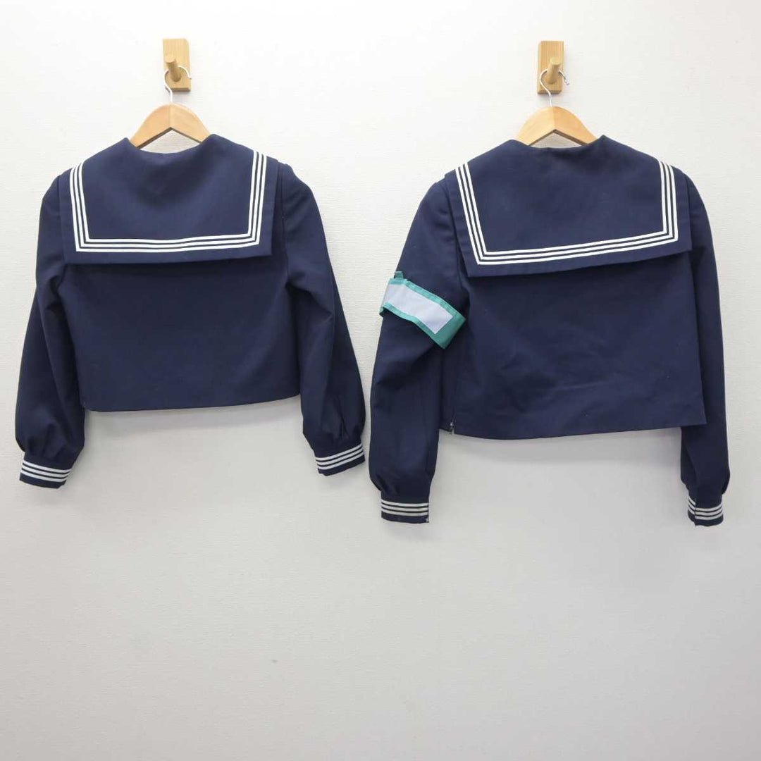 中古】静岡県 伊東市立南中学校 女子制服 2点 (セーラー服