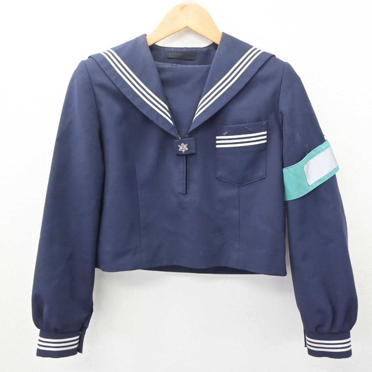 【中古】静岡県 伊東市立南中学校 女子制服 2点 (セーラー服・セーラー服) sf063702