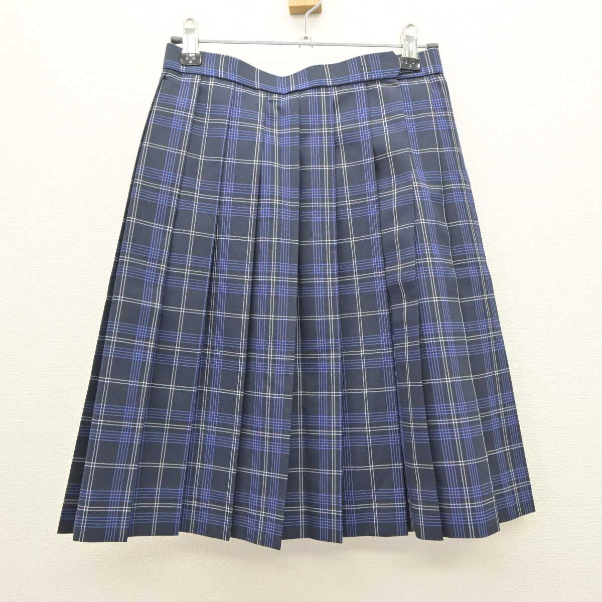 【中古】山口県 萩光塩学院 中学校・高等学校 女子制服 3点 (シャツ・スカート) sf063712