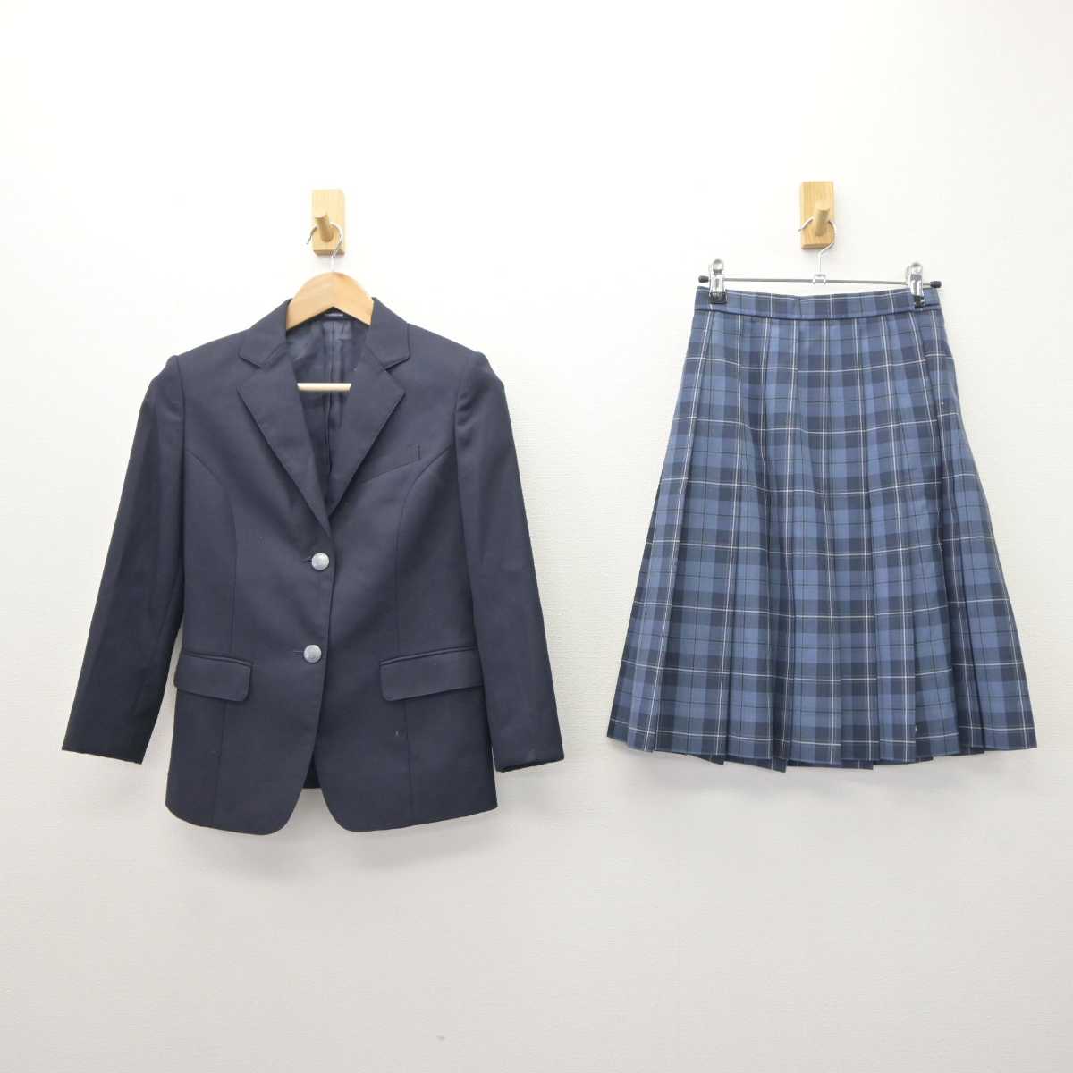 【中古】東京都 松濤中学校 女子制服 2点 (ブレザー・スカート) sf063722