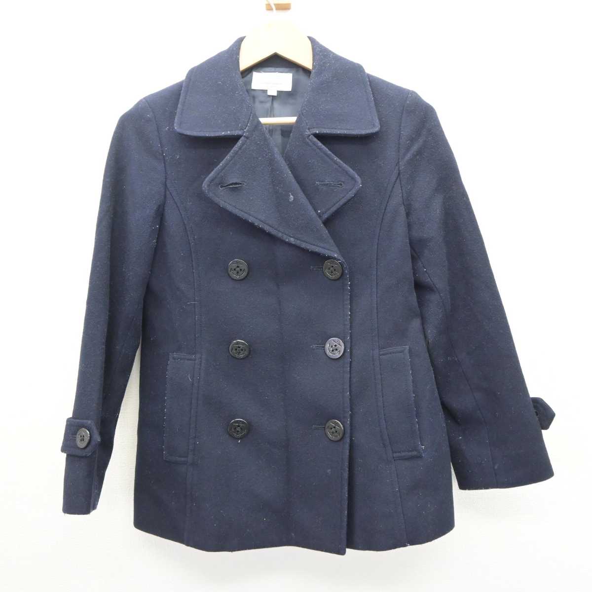 【中古】東京都 品川エトワール女子高等学校 女子制服 1点 (コート) sf063731