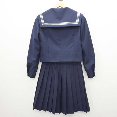 【中古】大分県 稙田南中学校 女子制服 2点 (セーラー服・スカート) sf063735