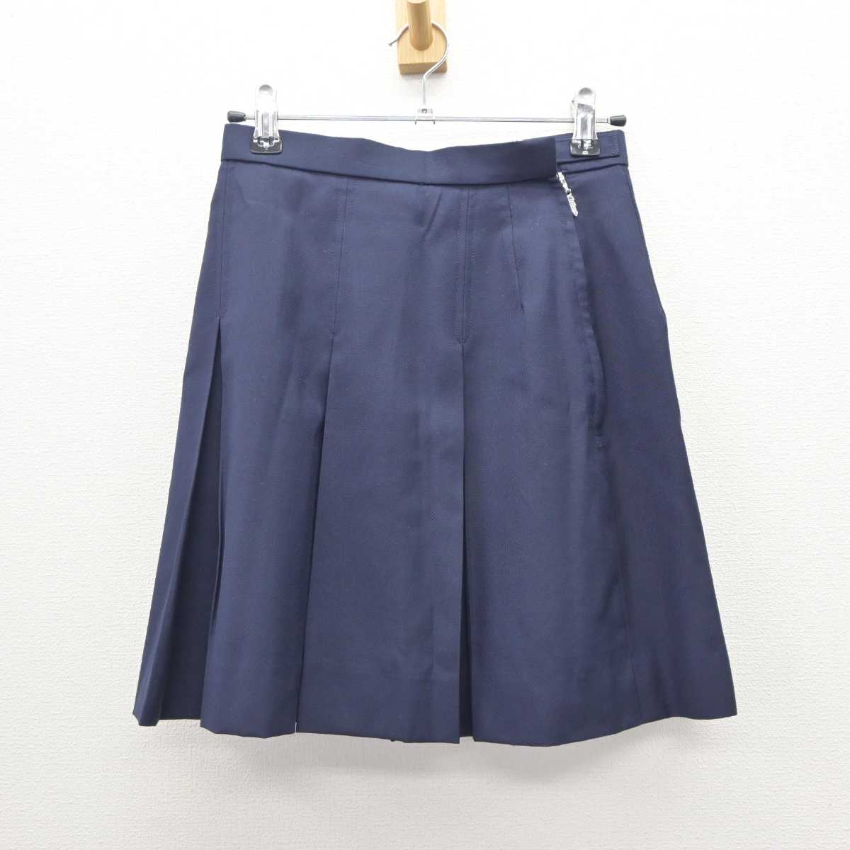 【中古】神奈川県 茅ケ崎北陵高等学校 女子制服 2点 (シャツ・スカート) sf063748