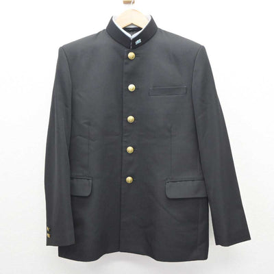 【中古】神奈川県 鎌倉高等学校 男子制服 5点 (学ラン・ズボン) sf063749