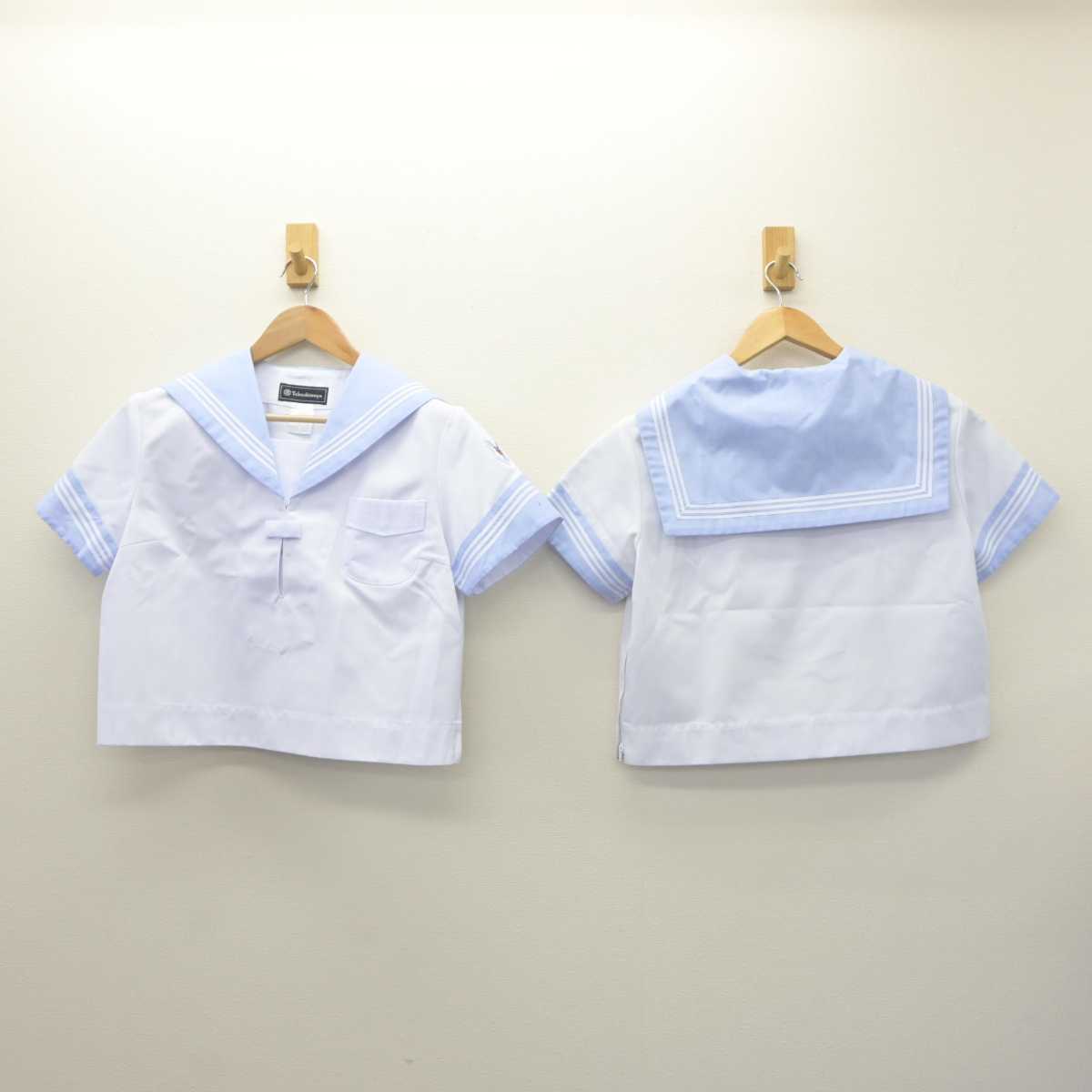 【中古】神奈川県 横浜隼人高等学校 女子制服 3点 (セーラー服・スカート) sf063751