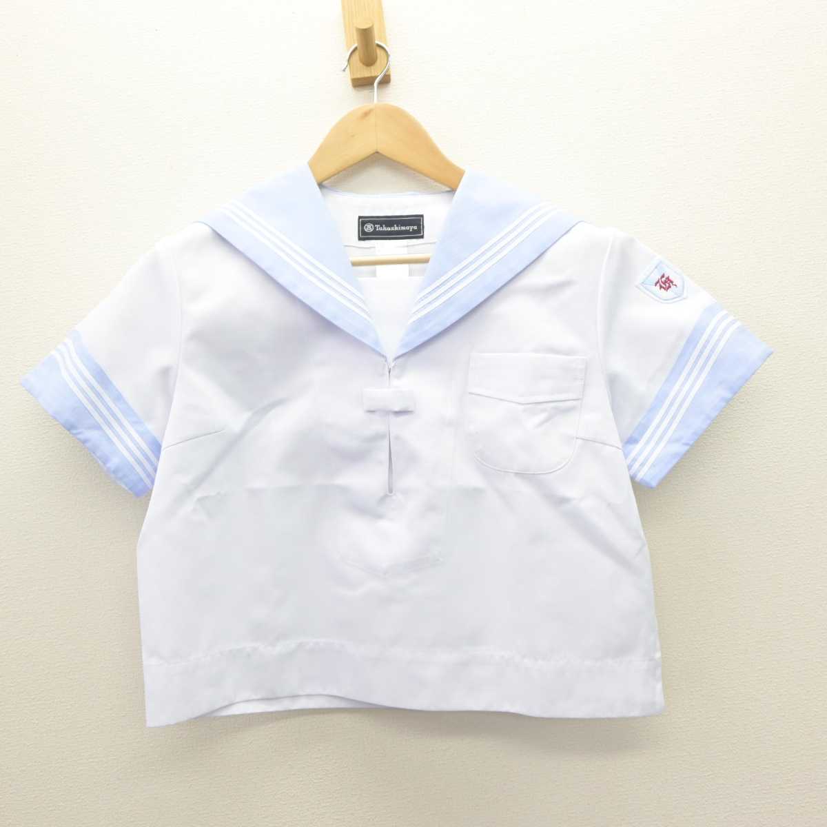 【中古】神奈川県 横浜隼人高等学校 女子制服 3点 (セーラー服・スカート) sf063751