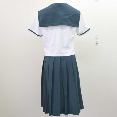 【中古】千葉県 成田国際高等学校  女子制服 2点 (セーラー服・スカート) sf063759