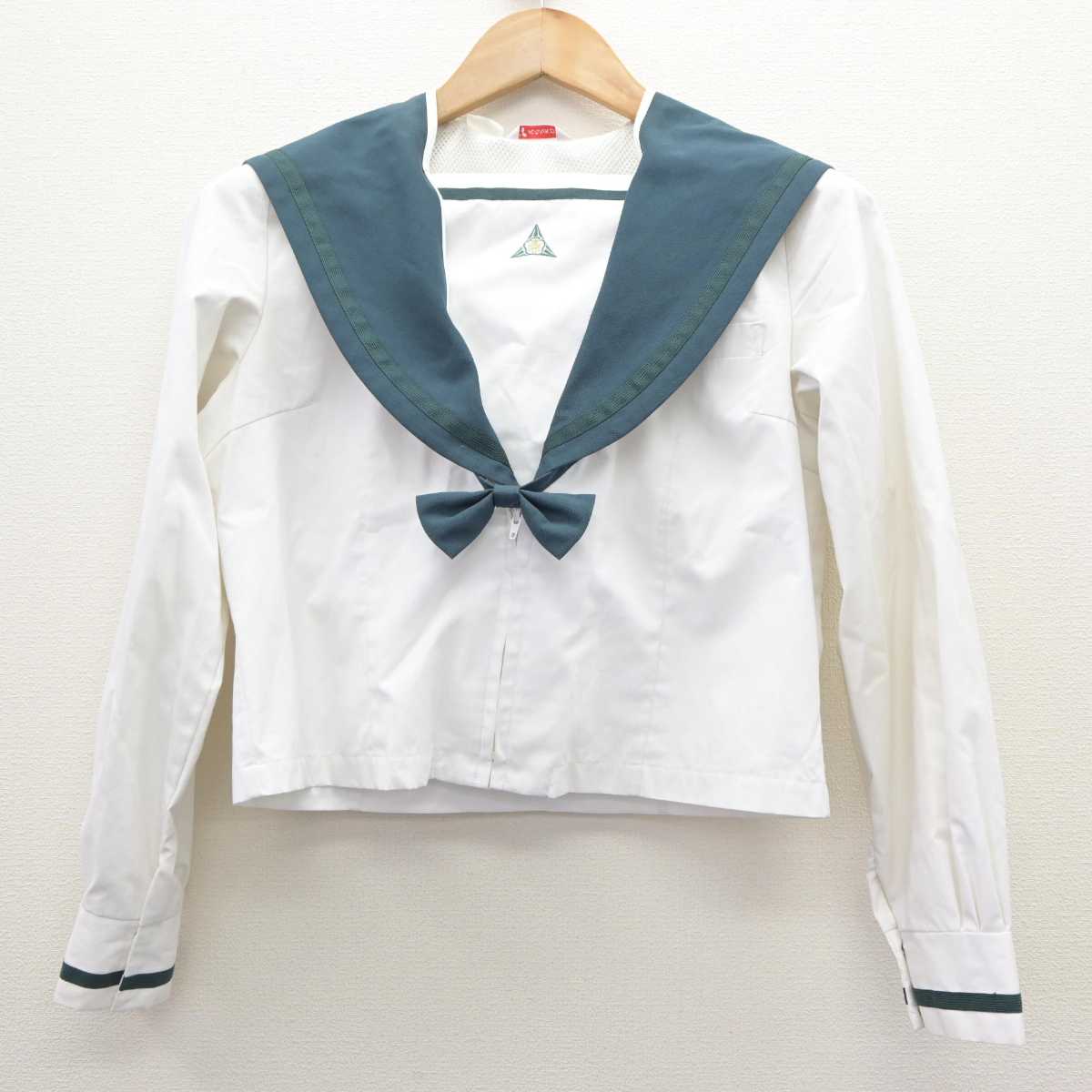 【中古】千葉県 成田国際高等学校  女子制服 2点 (セーラー服) sf063760