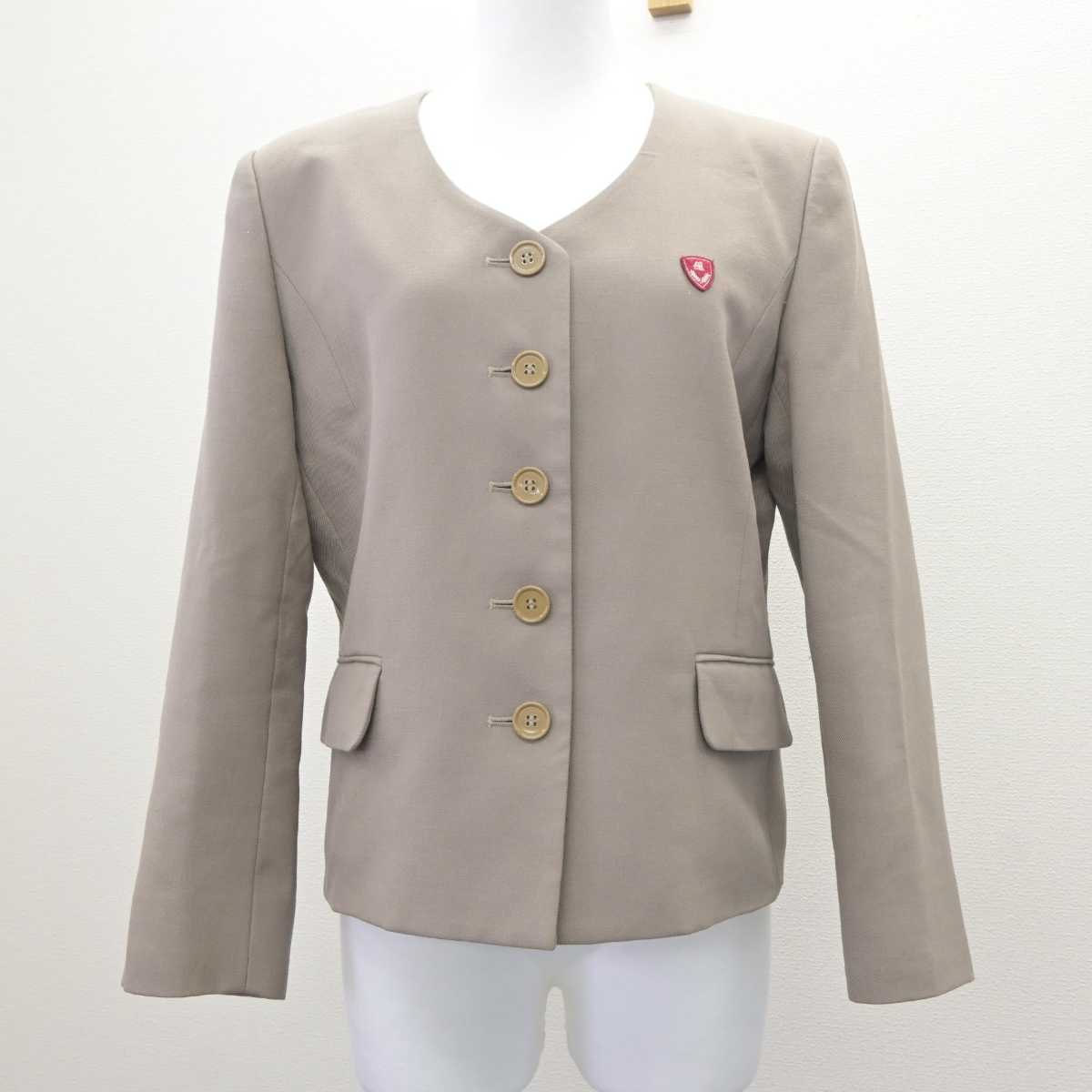 【中古】愛知県 名城大学付属高等学校 女子制服 2点 (ブレザー・スカート) sf063761