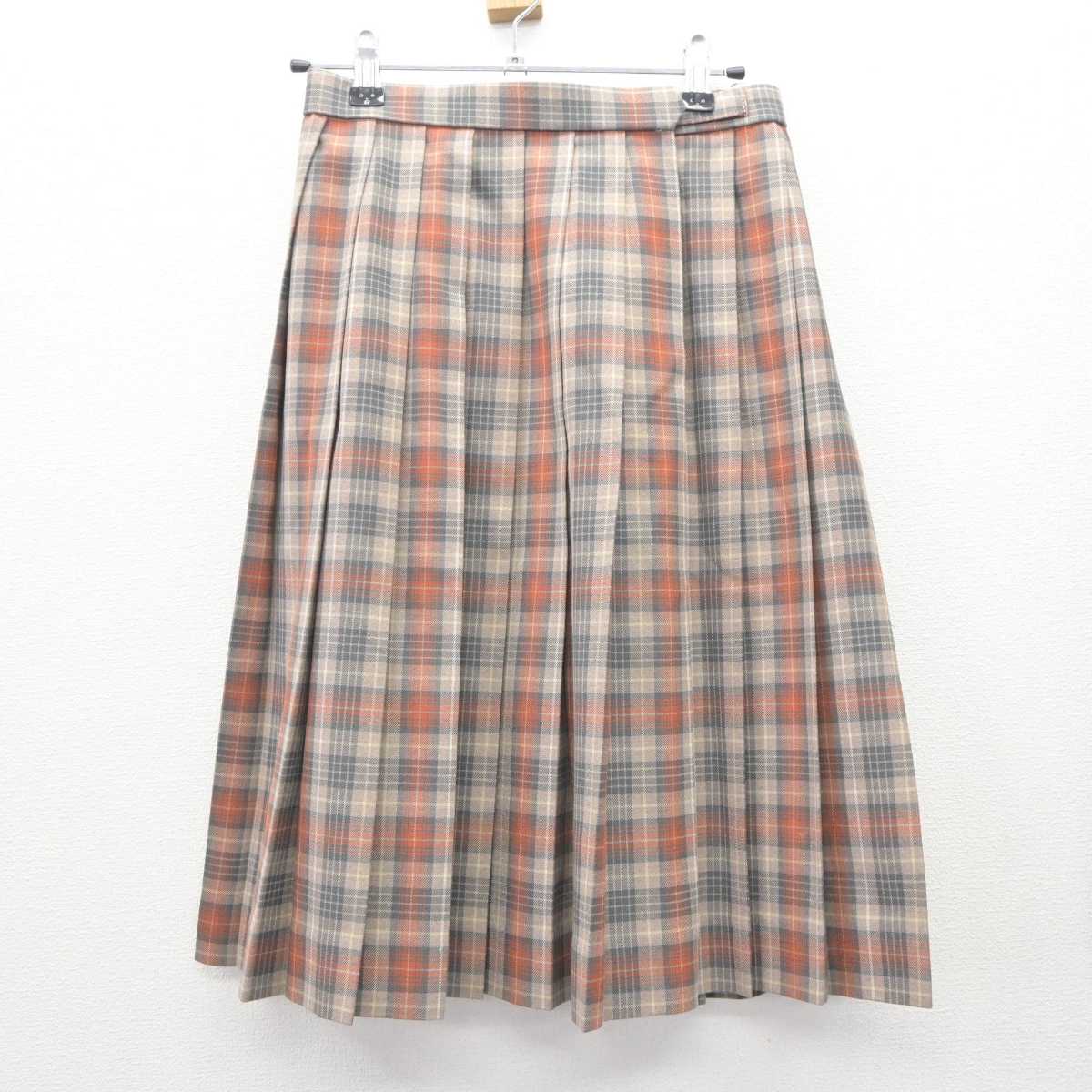 【中古】愛知県 名城大学付属高等学校 女子制服 2点 (スカート) sf063762