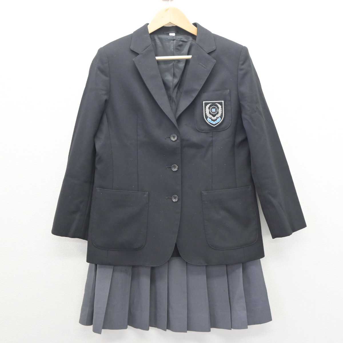 【中古】宮城県 東北生活文化大学高等学校 女子制服 2点 (ブレザー・スカート) sf063765