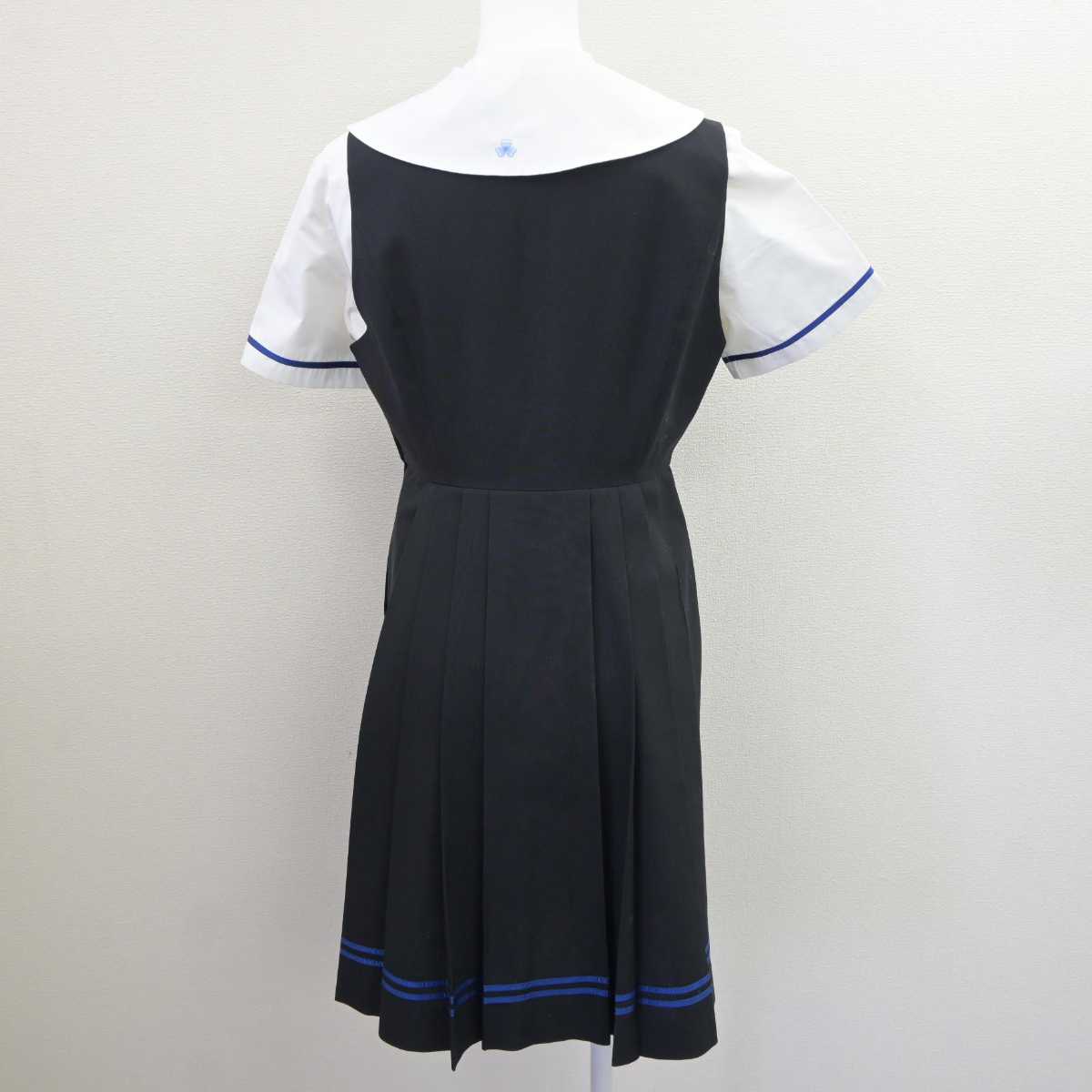 【中古】東京都 瀧野川女子学園高等学校 女子制服 2点 (シャツ・ジャンパースカート) sf063778