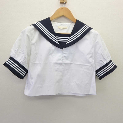 【中古】広島県 比治山女子高等学校 女子制服 2点 (セーラー服・セーラー服) sf063784