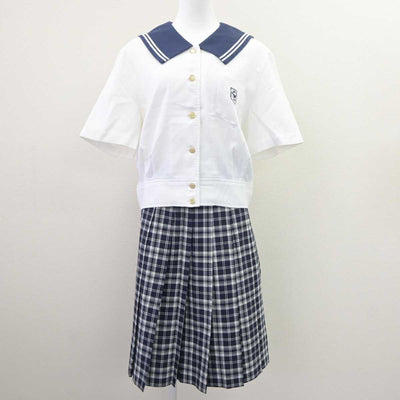 【中古】石川県 星稜高等学校 女子制服 3点 (セーラー服・スカート) sf063791