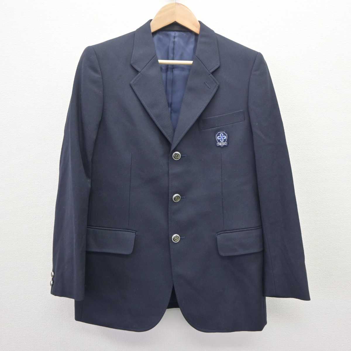 【中古】東京都 千寿桜堤中学校 男子制服 5点 (ブレザー・ズボン) sf063792