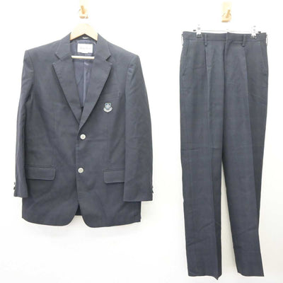 【中古】東京都 城東高等学校 男子制服 3点 (ブレザー・ズボン) sf063793