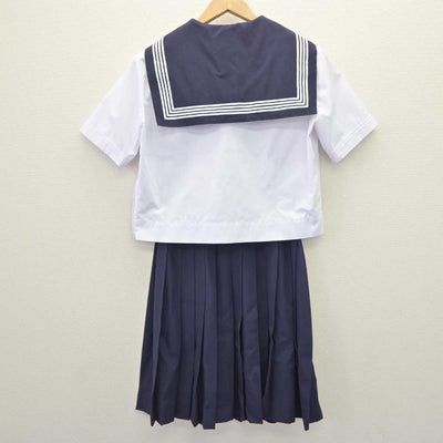 【中古】宮城県 常盤木学園高等学校 女子制服 3点 (セーラー服・セーラー服・スカート) sf063815