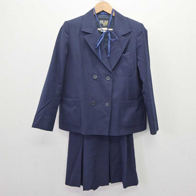 【中古】大阪府 高野台中学校 女子制服 3点 (ブレザー・スカート) sf063819