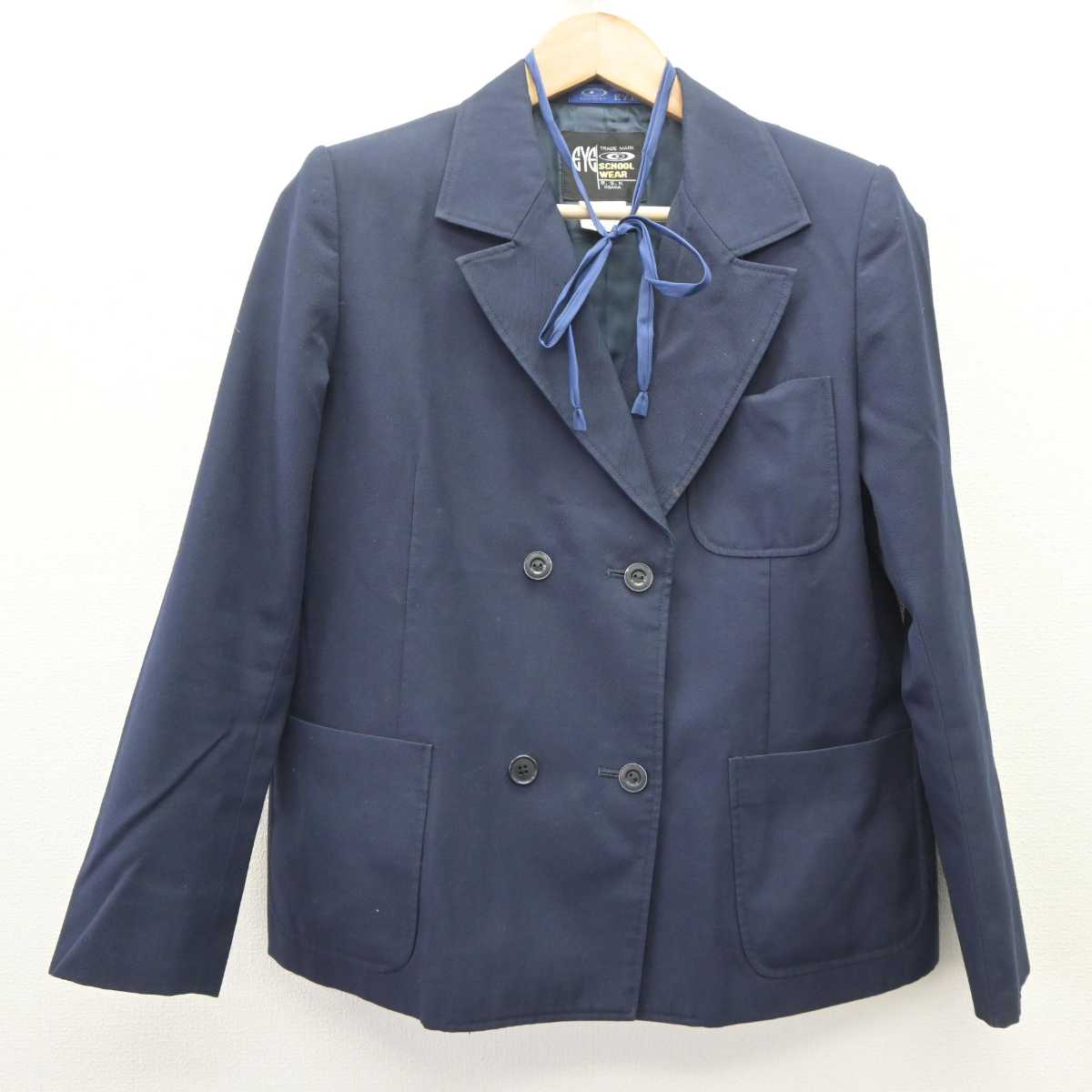 【中古】大阪府 高野台中学校 女子制服 3点 (ブレザー・スカート) sf063819