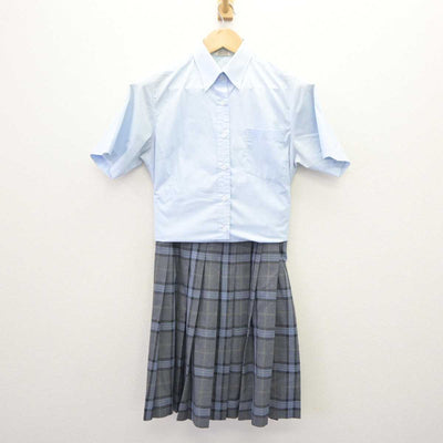 【中古】東京都 調布市立第八中学校 女子制服 3点 (シャツ・シャツ・スカート) sf063825