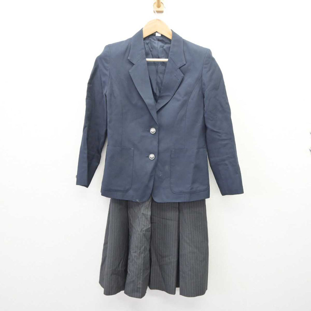 T)A104(中古)茨城県 茨城高校 8点セット /S/M/W63/W66/ブレザー