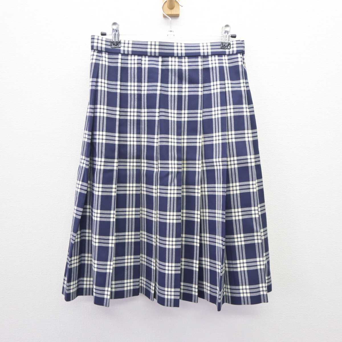 【中古】千葉県 流通経済大学付属柏高等学校 女子制服 2点 (ブレザー・スカート) sf063830