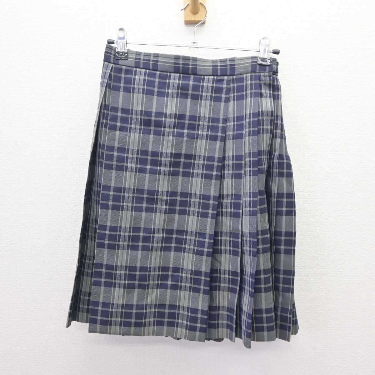 【中古】東京都 目黒高等学校 女子制服 3点 (ブレザー・ニット・スカート) sf063841