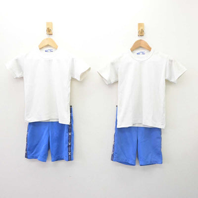 【中古】千葉県 暁星国際小学校 女子制服 4点 (体操服 上・体操服 下) sf063848