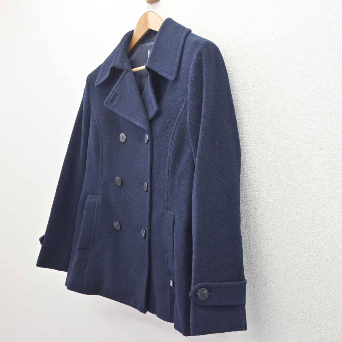 【中古】神奈川県 麻生総合高等学校 女子制服 1点 (コート) sf063853